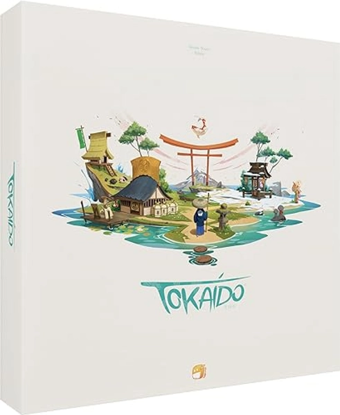 Asmodee Funforge Tokaido : 10ème Anniversaire - Jeux de société - Jeux de Plateau - Jeux Adultes et Enfants à partir de 8 Ans - 5 Joueurs - Version française - Tokaïdo : Edition 10 Ème Anniversaire