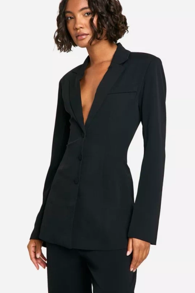 Tall Cinched Waist Tailored Jacket