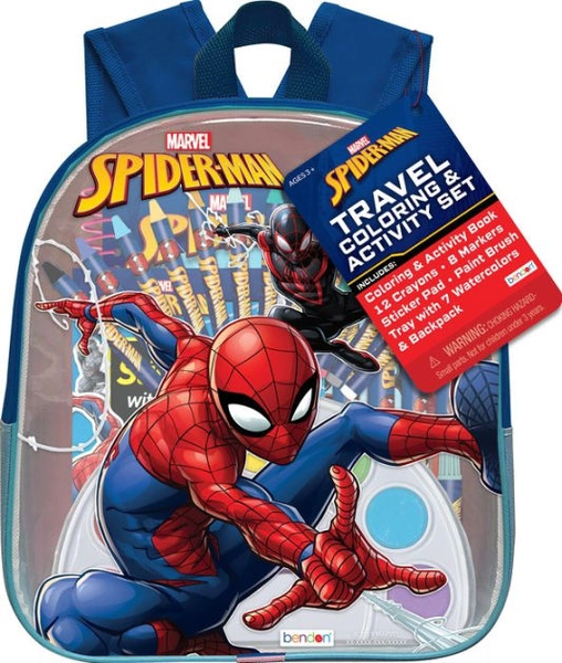 Spiderman Travel Coloring & Activity Set|Other Format
