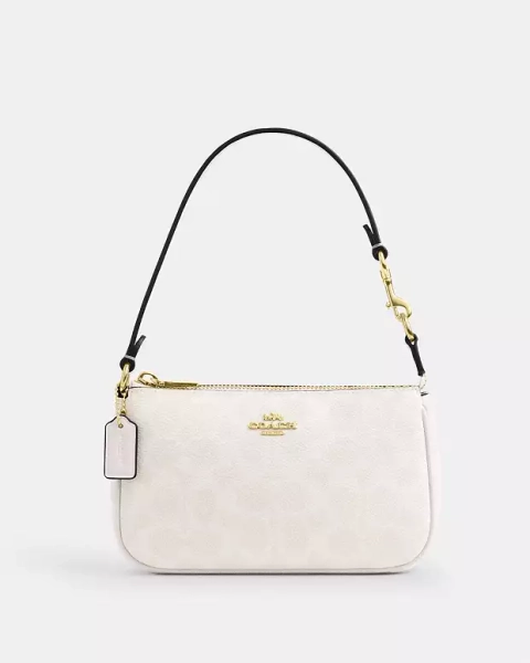 Gold/White/Chalk Nolita 19 In Signature Canvas