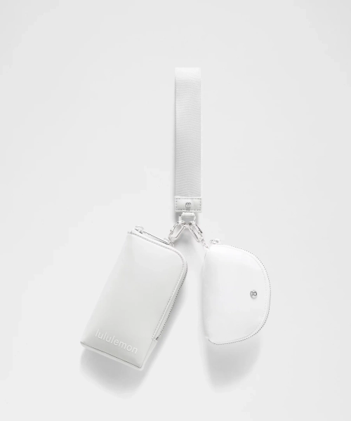 Dual Pouch Wristlet *Wallet - Vapor/White - ONE SIZE