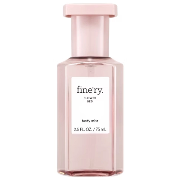 fine'ry Mini Body Mist - Flower Bed - 2.5 fl oz