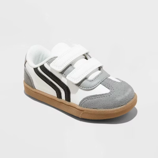 Toddler Dakota Retro Court Sneakers - Cat & Jack™ White 7T