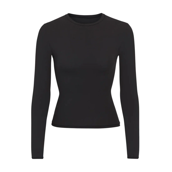 FITS EVERYBODY LONG SLEEVE T-SHIRT | ONYX | XXS