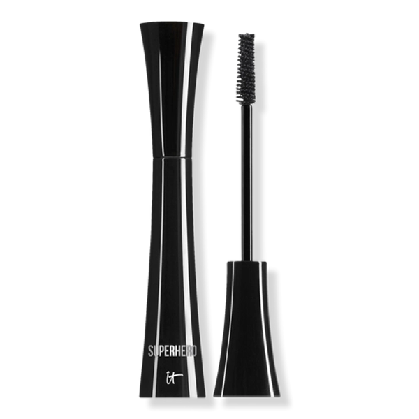 Superhero Elastic Stretch Volumizing & Lengthening Mascara - Super Black