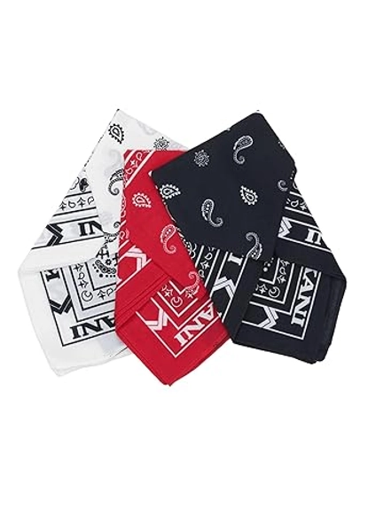 Karl Kani Unisex KA241-010-1 Signature Paisley Bandana