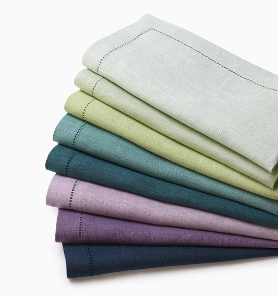 Festival Napkins in Cool Tones