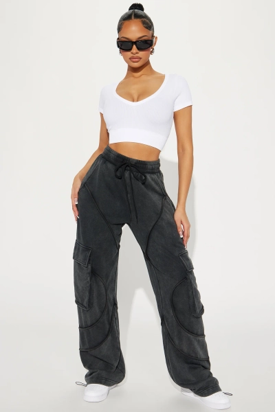 Cozy and Cute Lounge Pant - Charcoal