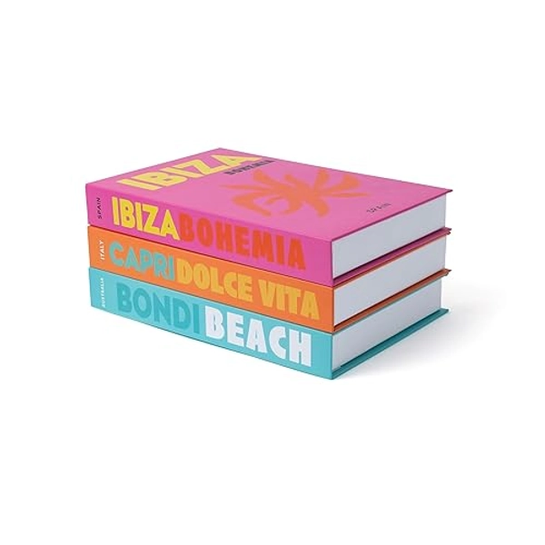 TwoDays - Preppy Room Decorative Fake Book Containers