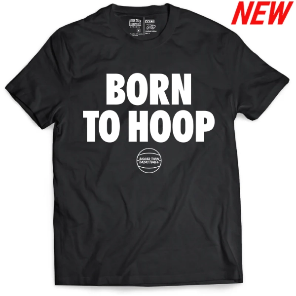 Born To Hoop - T-Shirt - Black | Youth Medium