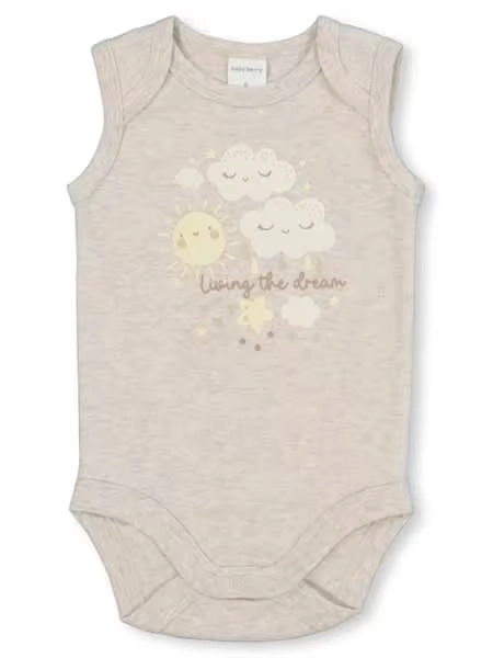 Baby Cotton Sleeveless Bodysuit