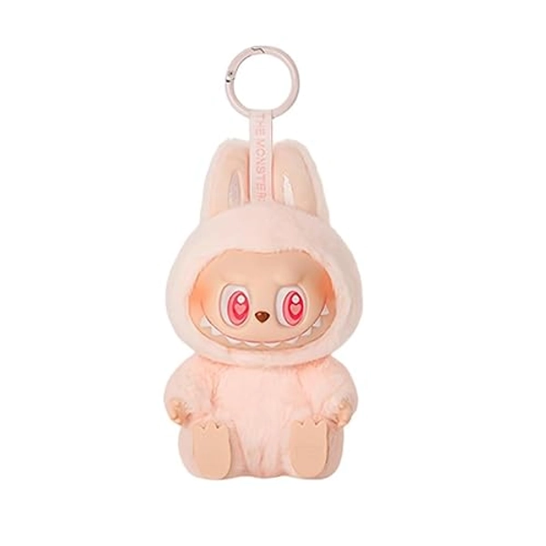 Tauart Labubu Keychain Modern Home Decoration Keychain, Collection Keychain (Pink)