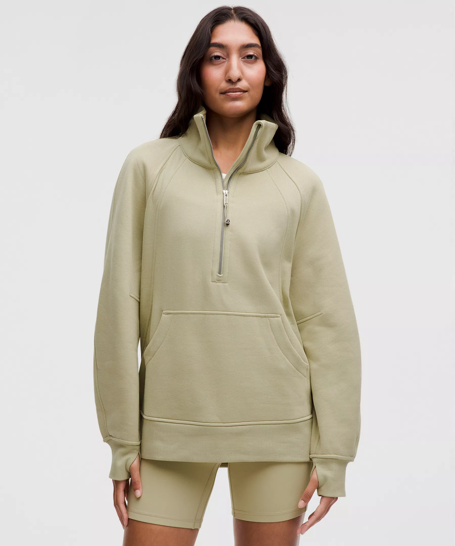 Scuba Oversized Funnel-Neck Half Zip *Long | Women's Hoodies & Sweatshirts | lululemon