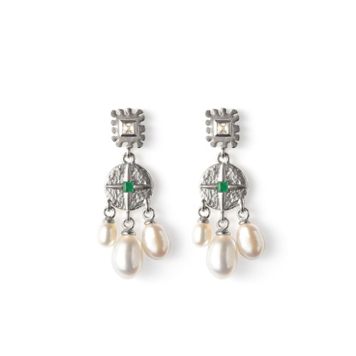Sole di Sicilia | Sun of Sicily Earrings | Silver | Default Title