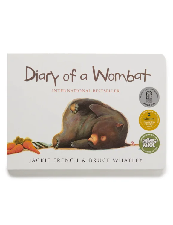 Diary of a Wombat - Multi Coloured - Purebaby