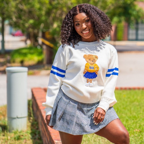 Preppy SGRHO Bear Sweater