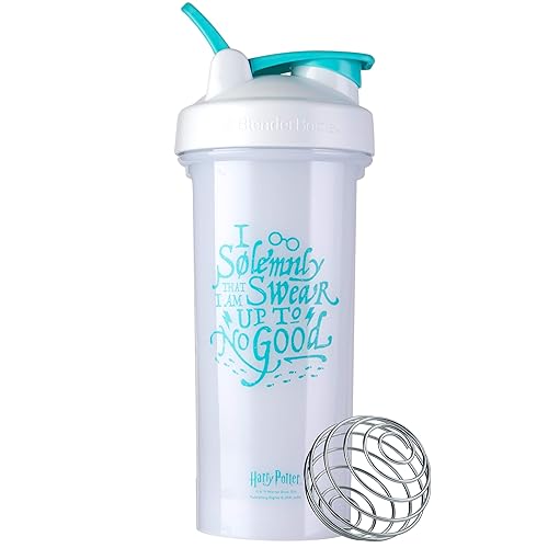 BlenderBottle Harry Potter Shaker Bottle Pro Series Perfect for Protein Shakes and Pre Workout, 28-Ounce, I Solemnly Swear (Pack of 1) - I Solemnly Swear - Harry Potter