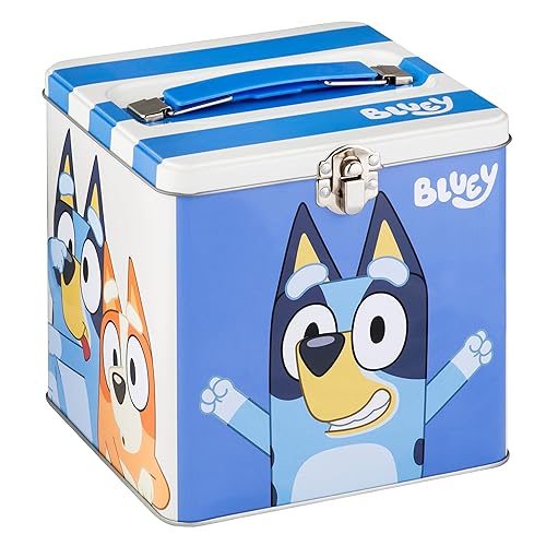 XL Storage Tin with Handle, Bluey - Bluey