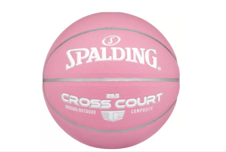 Spalding Cross Court Official Basketball |Pink/white| Size 6|