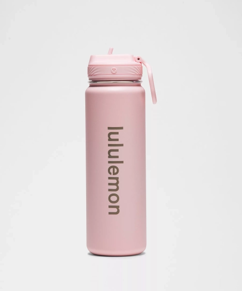 Back to Life Sport Bottle 24oz *Straw Lid - Pink Glow - ONE SIZE