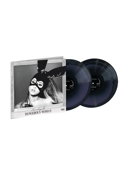 dangerous woman 2lp (purple & black swirl)