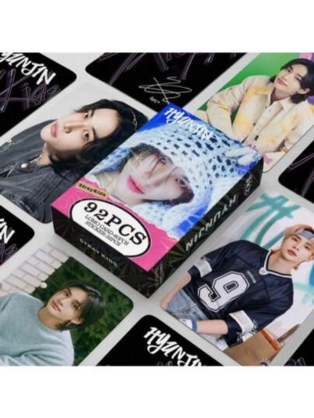 bandai Banpresto 92pcs 60pcs Cards + 32pcs Stickers Packaging High Definition Lomo Anime Peripheral Cards Gifts, Halloween Gifts, Christmas Gifts, School Supplies,Back To School