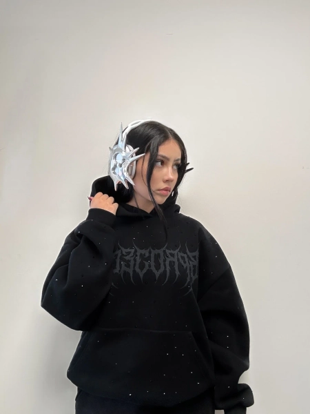 BP Full Rhinestone Hoodie | Pre order