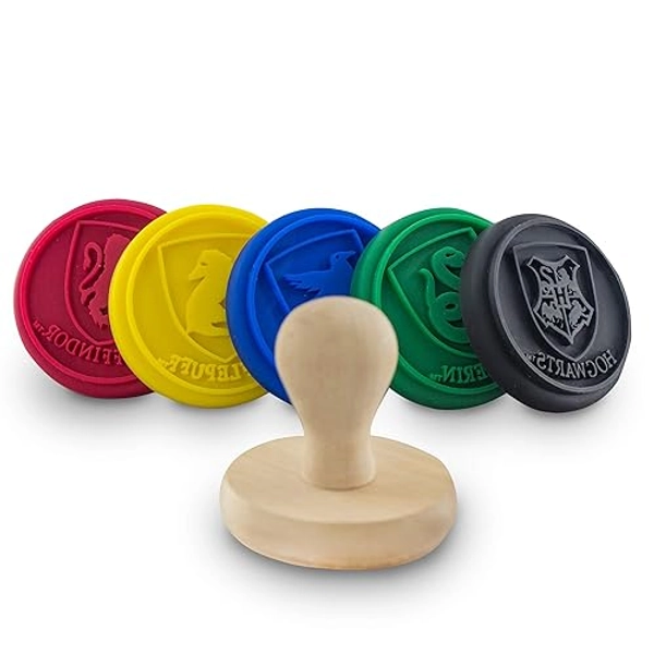 Cinereplicas Harry Potter - Cookie Stamps - Set of 5 - Official - All Hogwarts House - Mehrfarbig, Mehrfarbig