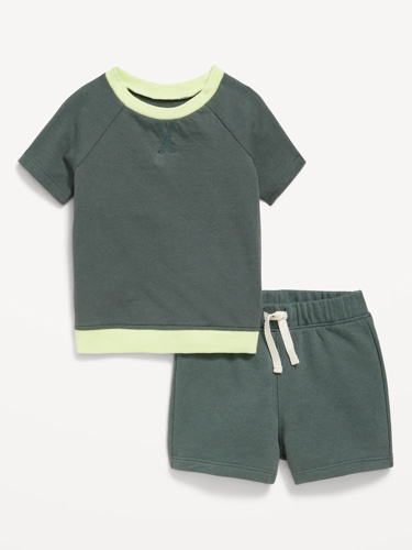 Short-Sleeve Top and Shorts Set for Baby | Old Navy