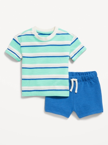 Short-Sleeve Top and Shorts Set for Baby | Old Navy