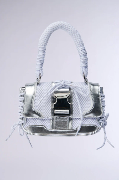 LACED UP SNEAKER PURSE | O/S