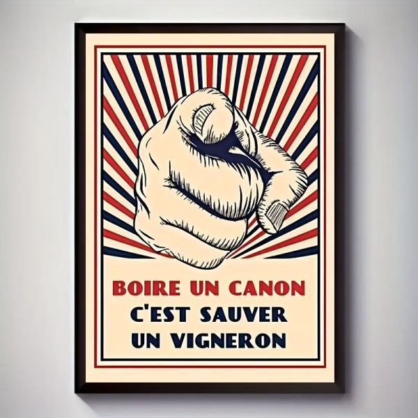 impression toile amateurs vin vintage   cadre décoration - Temu France