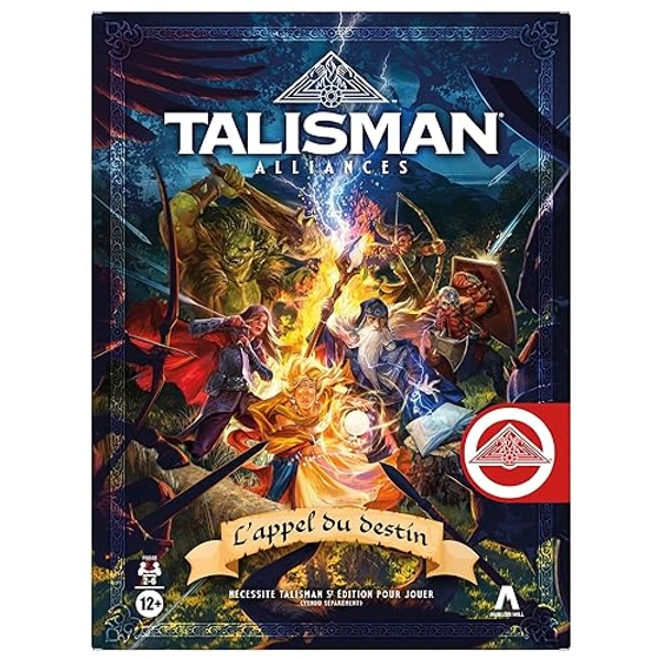 Jeu de Plateau Talisman Alliances : L’Appel du Destin, Jeu de Plateau, Extension Talisman, nécessite Talisman 5e édition pour Jouer - Version française
