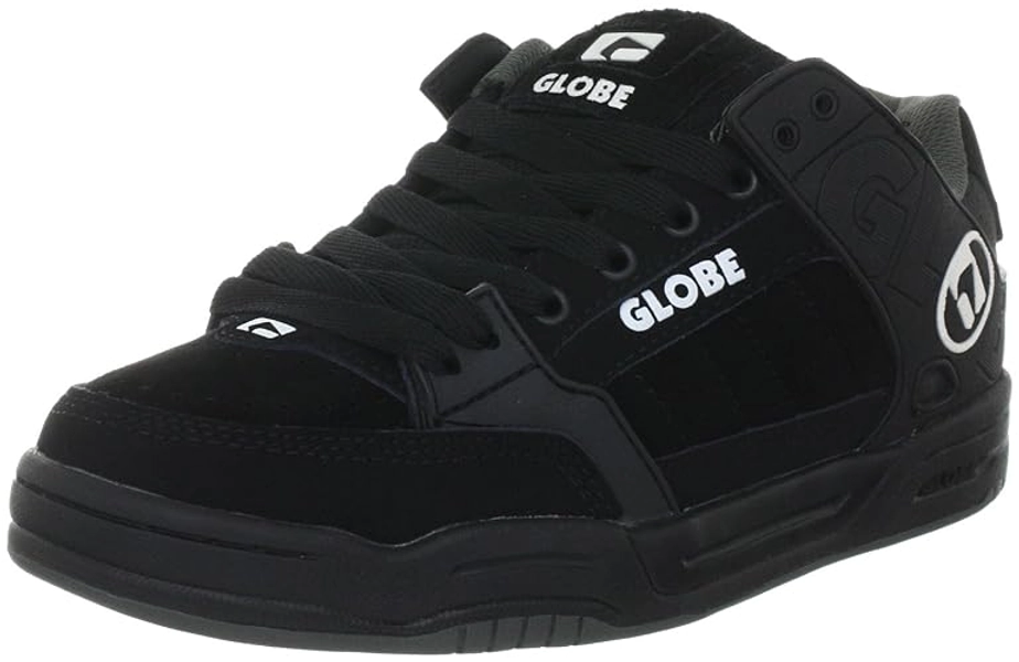 Globe Tilt, Scarpe da Skateboard Uomo - 41 EU - Nero Black Black Tpr 10894