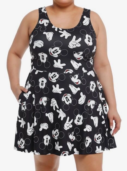 Disney Mickey Mouse Active Tank Dress Plus Size | Hot Topic