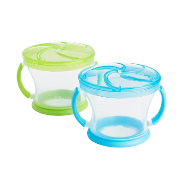Munchkin Snack Catcher - 2pk - Blue/Green