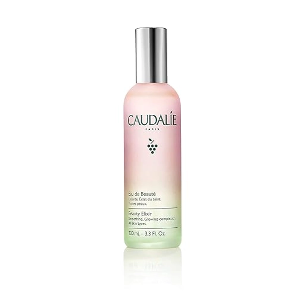 Caudalie Beauty Elixir Face Mist: Toner That Tightens Pores + Reduces Dullness + Sets Makeup - 3.3 Fl Oz