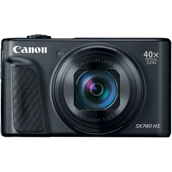 Canon  PowerShot SX740 HS 4x 20.3 Megapixel CMOS Digital Camera, New, Black