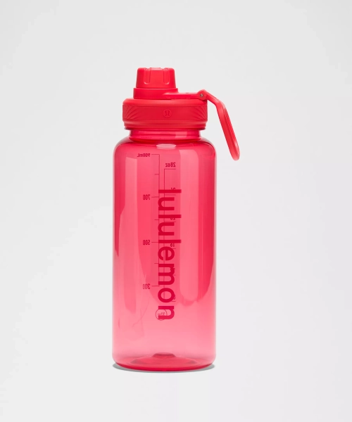 Back to Life Clear Bottle 32oz - Lulu Red - ONE SIZE
