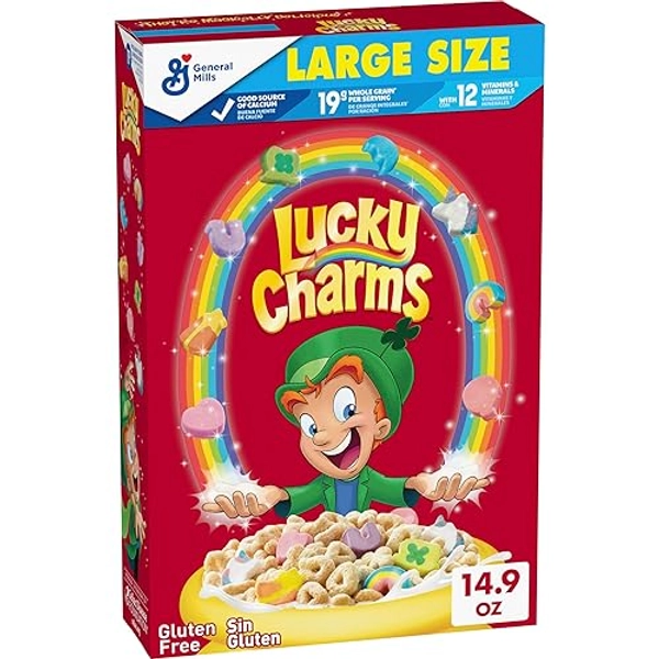 Lucky Charms with Magical Unicorn Marshmallows 422g