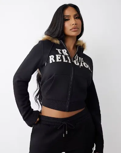 

TR LOGO CLASSIC ZIP HOODIE - Grey | True Religion


