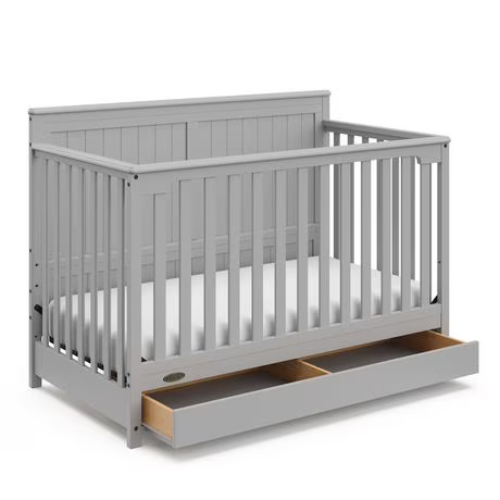 Graco Hadley 5-in-1 Convertible Crib with Drawer