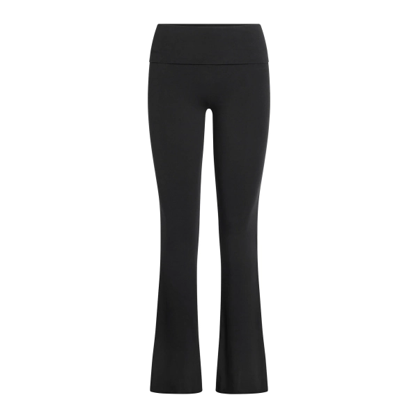 COTTON JERSEY FOLDOVER PANT | SOOT | MEDIUM