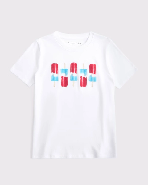 oversized usa graphic tee