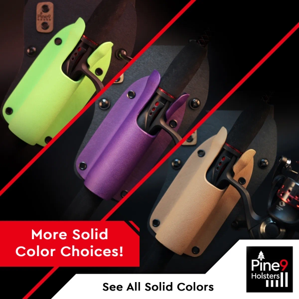 Solid Colors – USA Hand Crafted Fishing Rod Holster