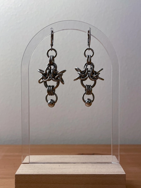 omri earrings — cotte de mailles