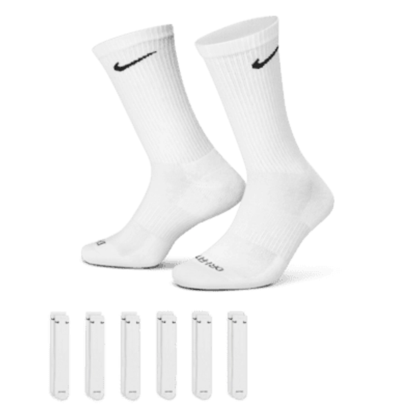 Nike Everyday Plus Cushioned Training Crew Socks (6 Pairs)