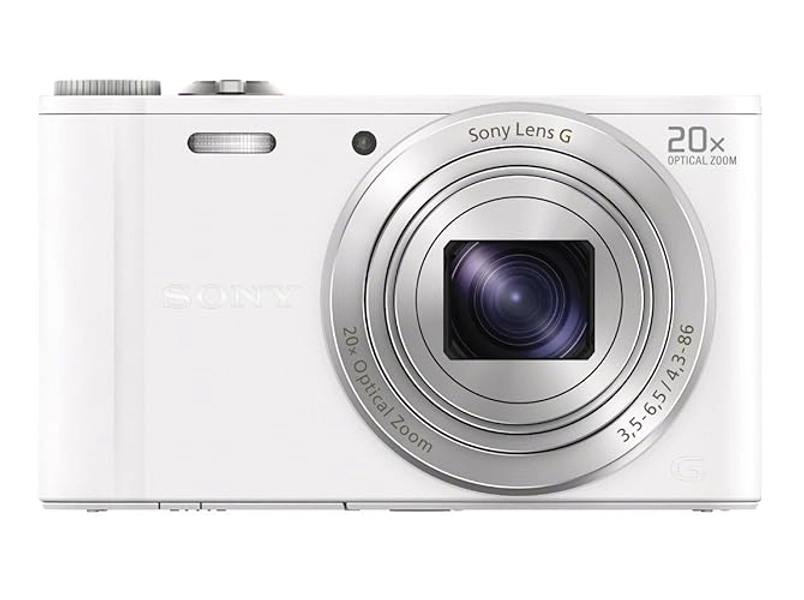 Sony DSC-WX300/W 18 MP Digital Camera with 20x Optical Image Stabilized Zoom and 3-Inch LCD (White)