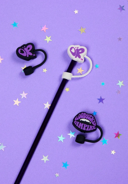 olivia rodrigo straw toppers – set of 3 | Default Title