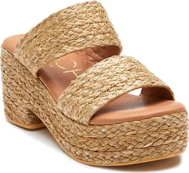 Coconuts by Matisse Ocean Ave Espadrille Platform Slide Sandal (Women) | Nordstrom